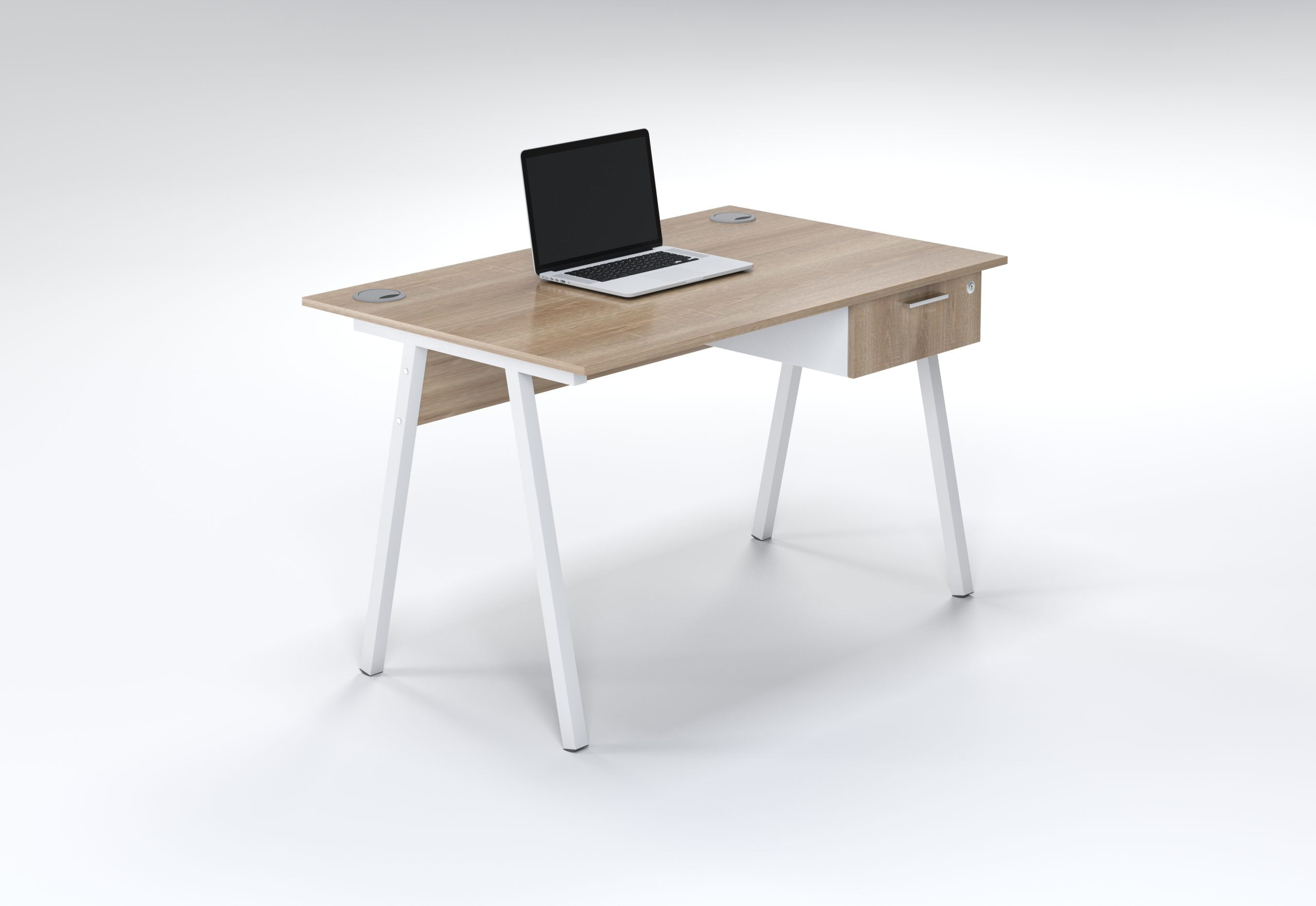 Ava 1200 Desk With 1 Drawer