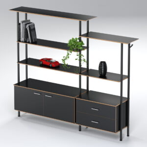 Pinnacle 2m Wall Unit