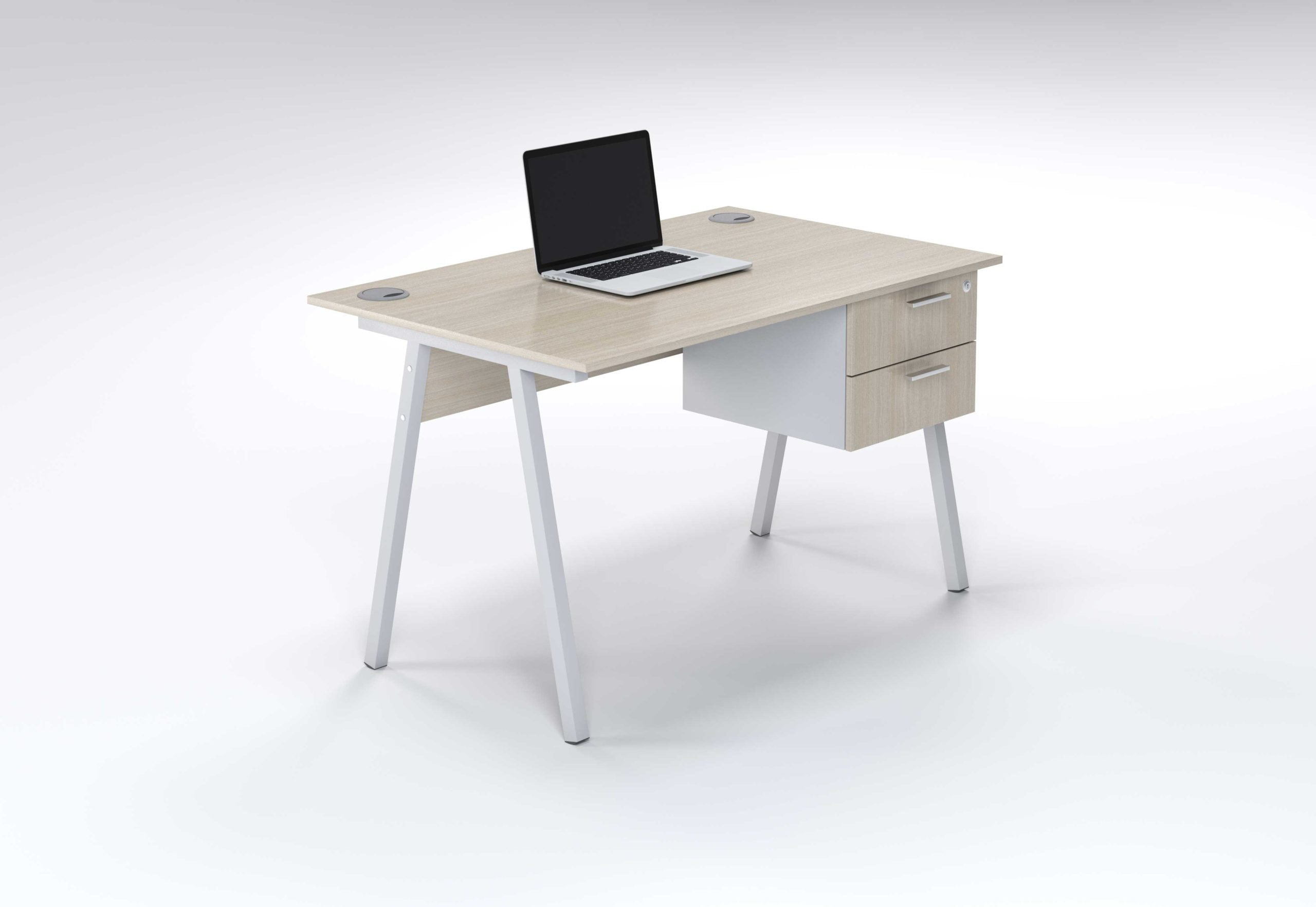 Ava 1200 Desk With 2 Drawers - Image 6