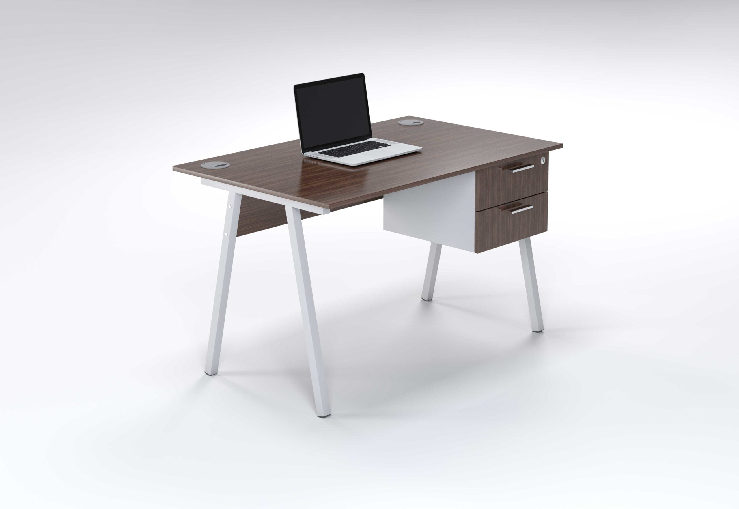 Ava 1200 Desk With 2 Drawers - Image 4
