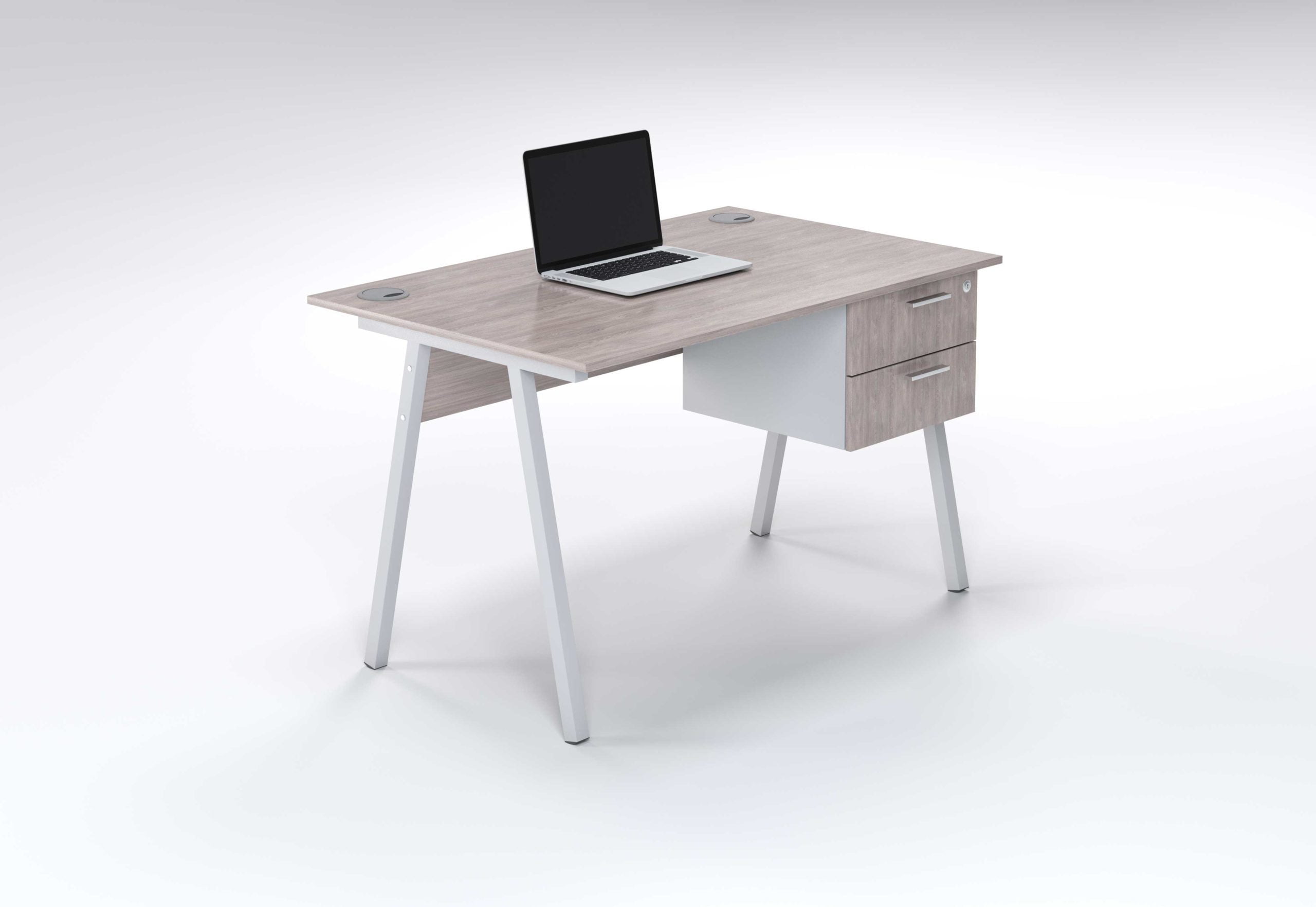 Ava 1200 Desk With 1 Drawer - Image 8