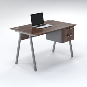 Ava 1200 Desk With 2 Drawers