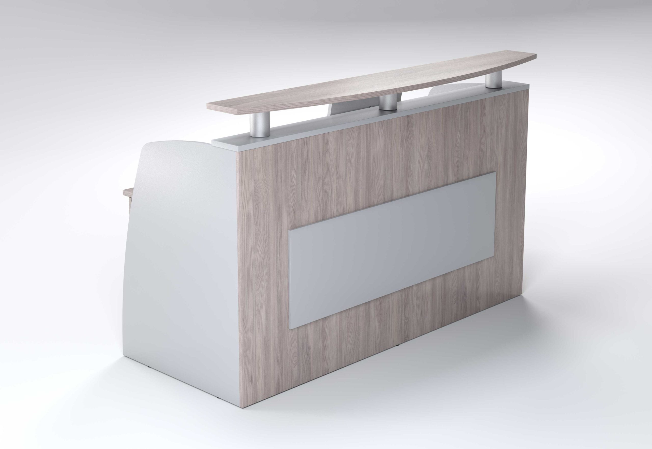 Discovery 1800 Straight Counter With 2 Drawers - Image 3