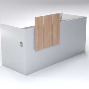 Trio 1600 Counter With 2 Drawers