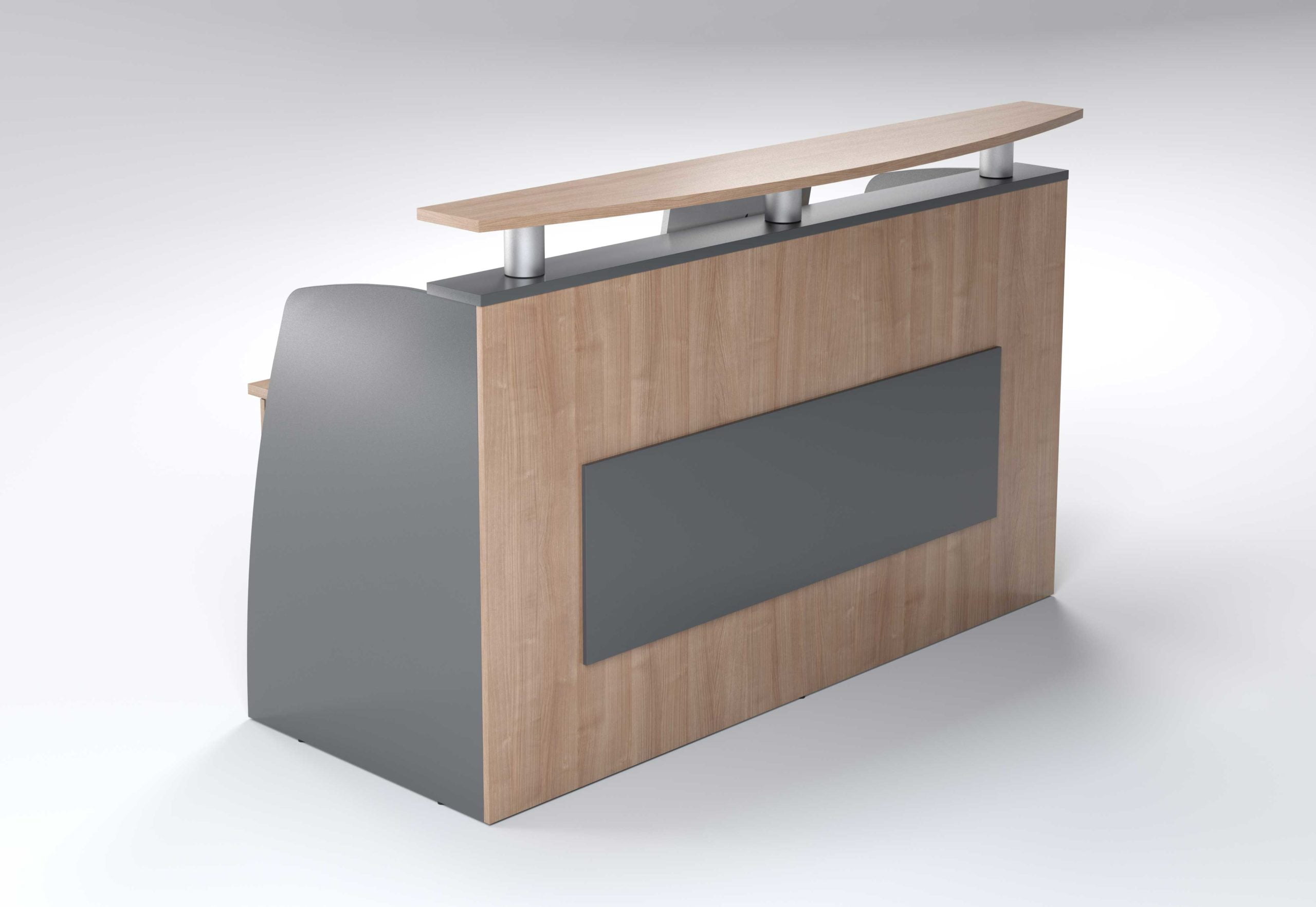 Discovery 1800 Straight Counter With 2 Drawers