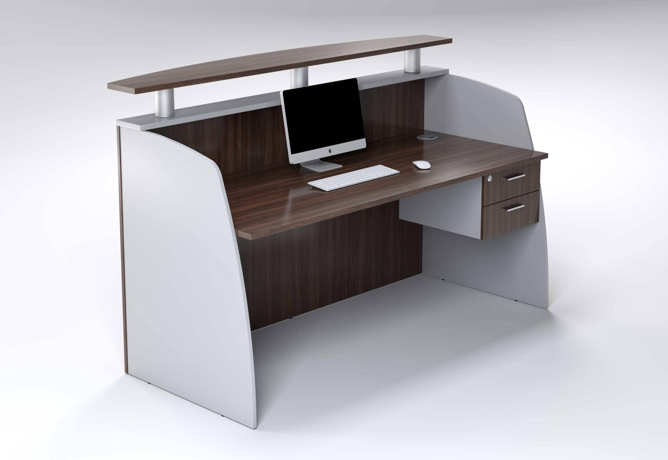 Discovery 1800 Straight Counter With 2 Drawers - Image 8