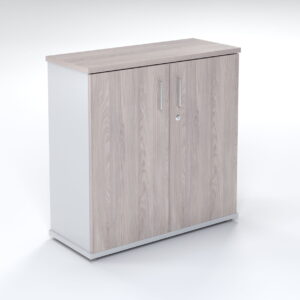 2 Tier Bookcase With Doors