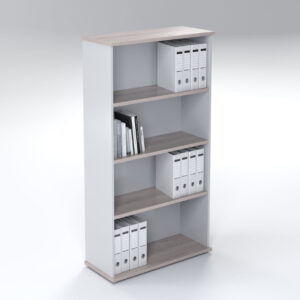 4 Tier Bookcase Open