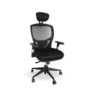 Falcon Hi Back Netting Chair With Height Adjustable Backrest
